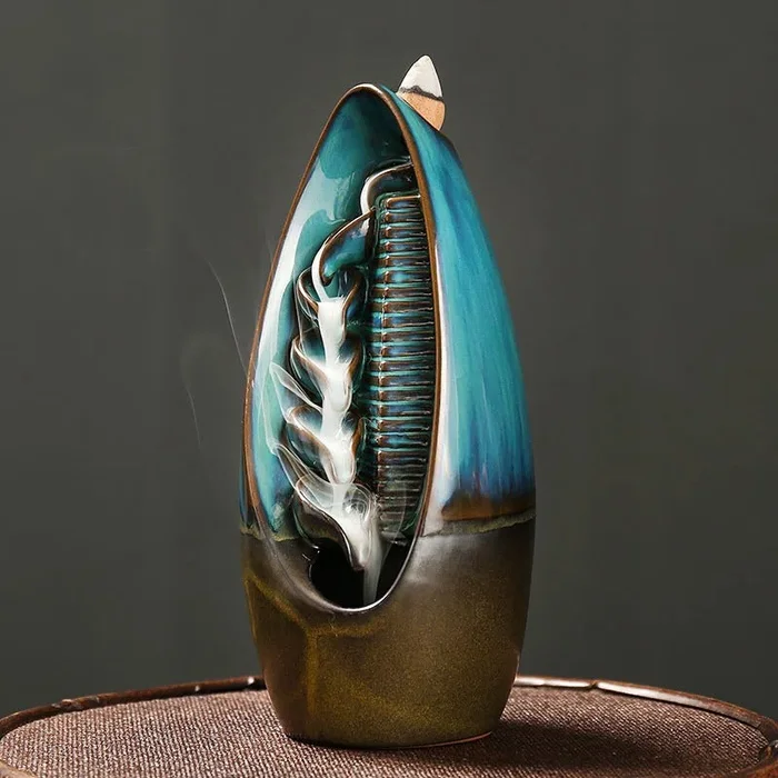 Luxus Keramisches Wasserfall Räuchergefäß | Aromatherapie