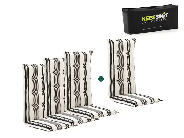 Madison 4er Hochleher Auflagen Set