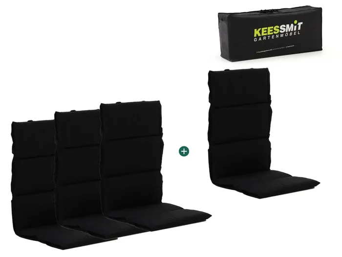 Madison Fiber Hochleher Auflagen Set von 4