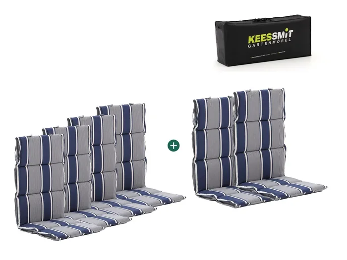 Madison Fiber Hochleher Auflagen Set von 6