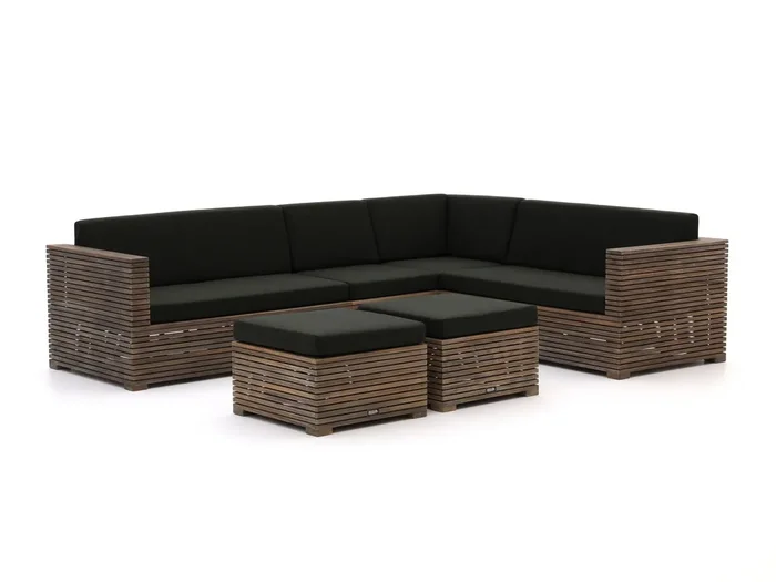 Madison Loungekissenset luxe Sitz 60×60 cm Rücken 60×40 cm 4-teilig