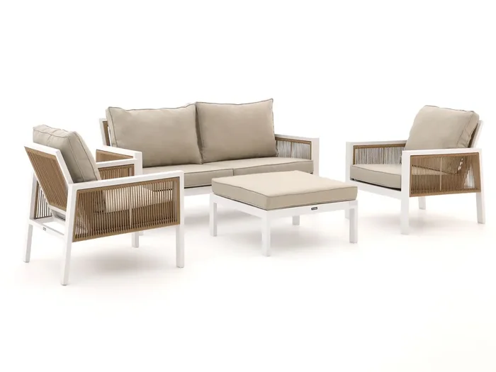 Manifesto Alzano Sessel-Sofa Lounge-Set 4-teilig
