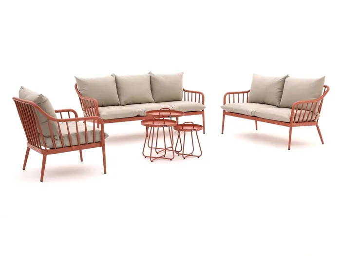 Manifesto Celante/Pito Sessel-Sofa Lounge-Set 6-teilig