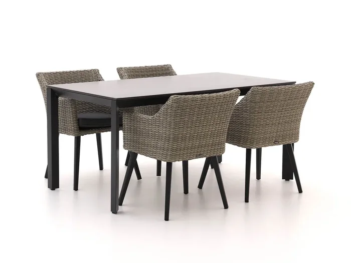 Manifesto Matese/Sestino 160 cm Gartenmöbel-Set 5-Teilig