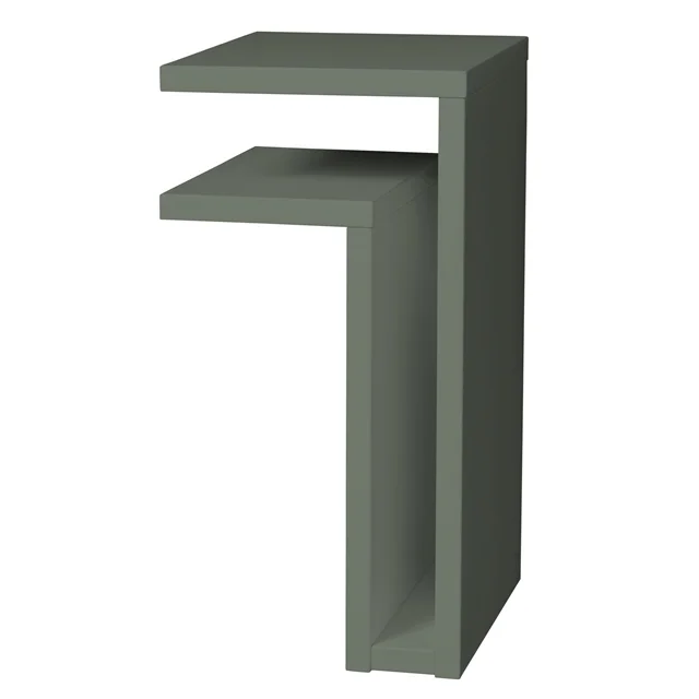 Maze F-Shelf Regal Links Graugrün