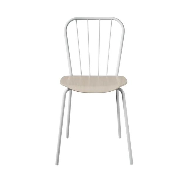 Maze Same Esszimmerstuhl Weiß mit Sitz in Weiß