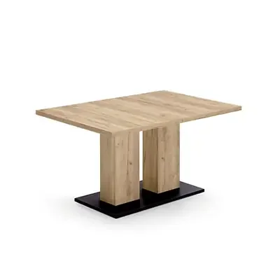 MELAMAX Säulentisch (schwarz)