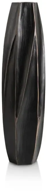 Merle Vase H52cm – Schwarz
