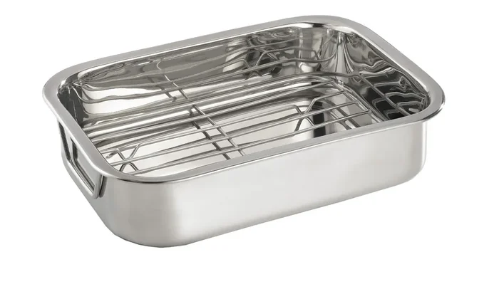 Metall-Bratreine 37,6 x 7x 27 cm