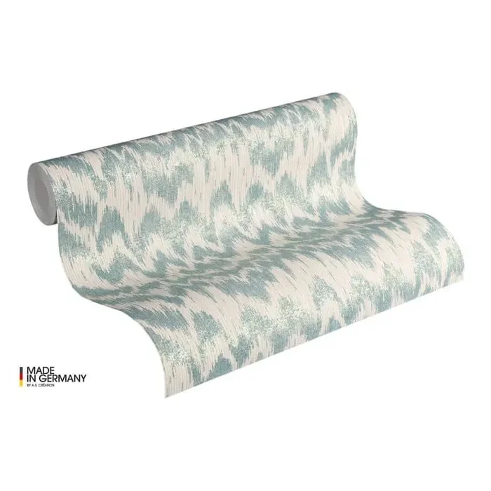 Michalsky Living Vliestapete Dream Again Tapete im Ethno Look beige, blau, metallic