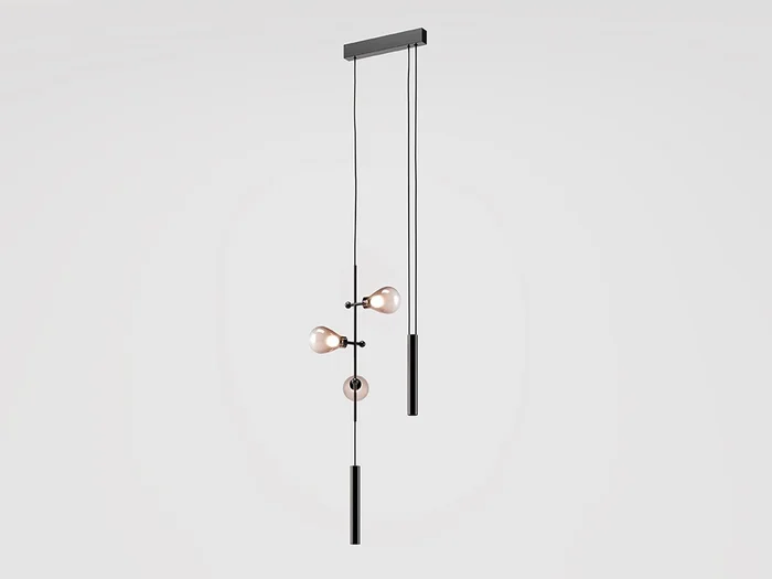 MM Lampadari Zoe Pendelleuchte 7383/3 Entworfen von Chiara Andreatti