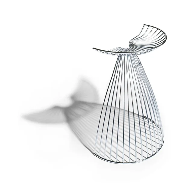 Møbel Copenhagen Angel Barhocker Verzinkt