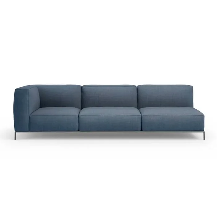 Modulares Sofa MEX-HI, entworfen von Piero Lissoni für Cassina – KAT. E / Anthrazit