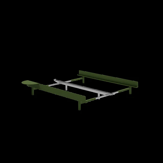 MOEBE Bett Bettgestell 90-180 cm Kieferngrün