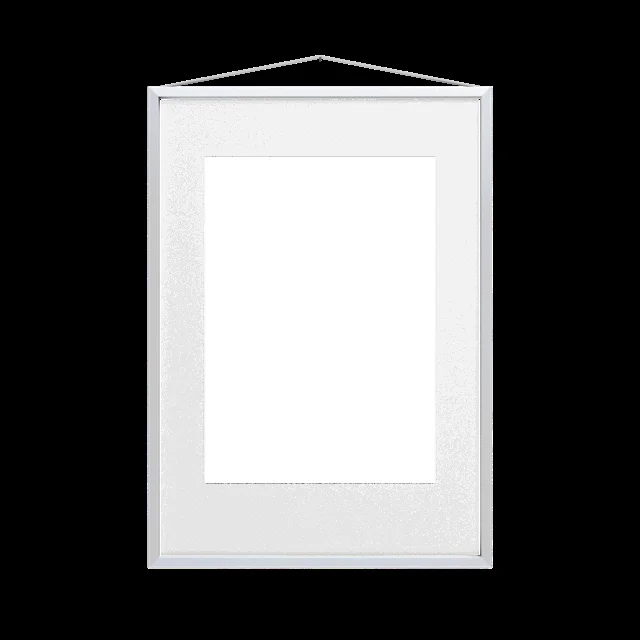 Moebe-Rahmen A2 Gebürstetes Aluminium