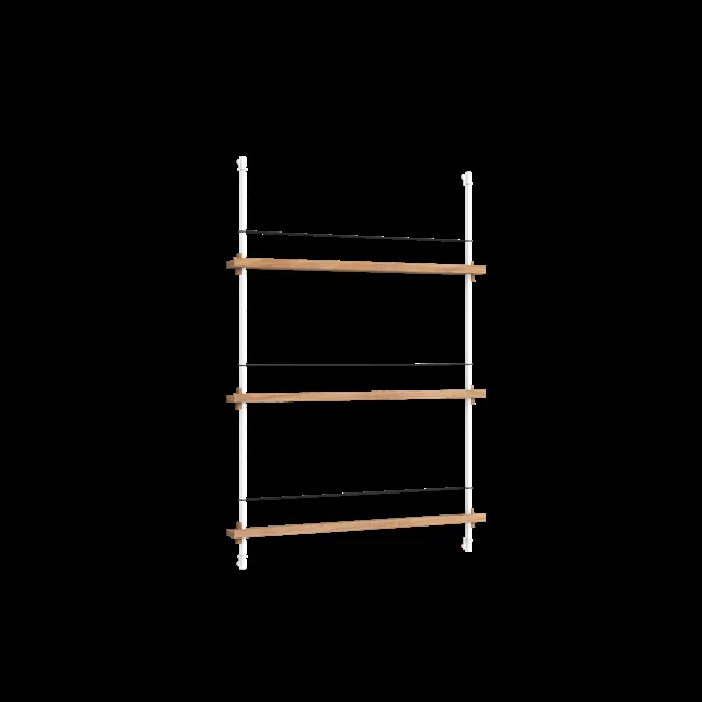 Moebe Zeitschriftenregal MS.115.1 Eiche/Weiß