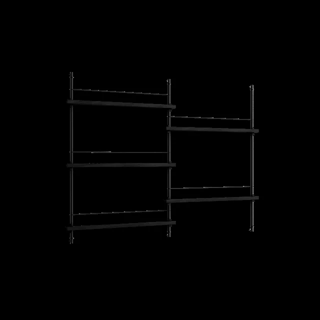 Moebe Zeitschriftenregal MS.115.2 Schwarz
