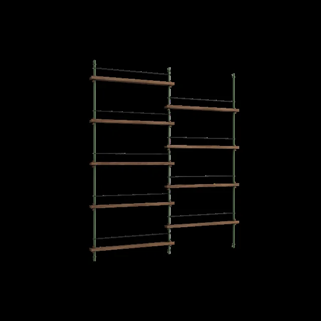 Moebe Zeitschriftenregal MS.180.2 Räuchereiche/Kieferngrün