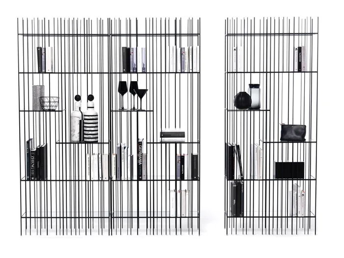 Mogg Metrica A Total Black Bücherregal Entworfen von CtrlZak