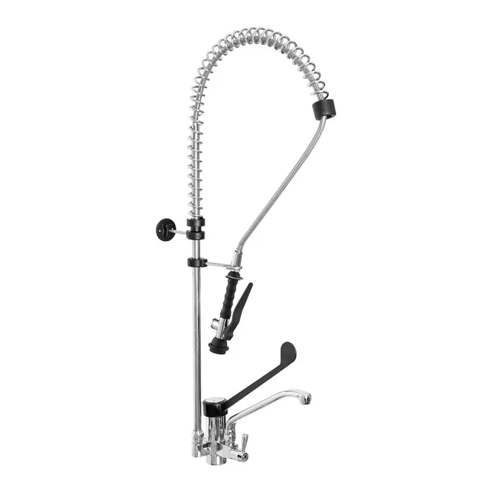 MONOLITH Dish shower with mixer tap, single-hole mounting, with faucet and single-handle mixer
