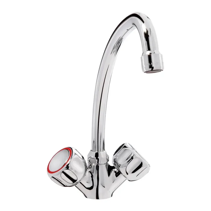 MONOLITH Mischbatterie, Einloch-Montage, zwei Mischventile