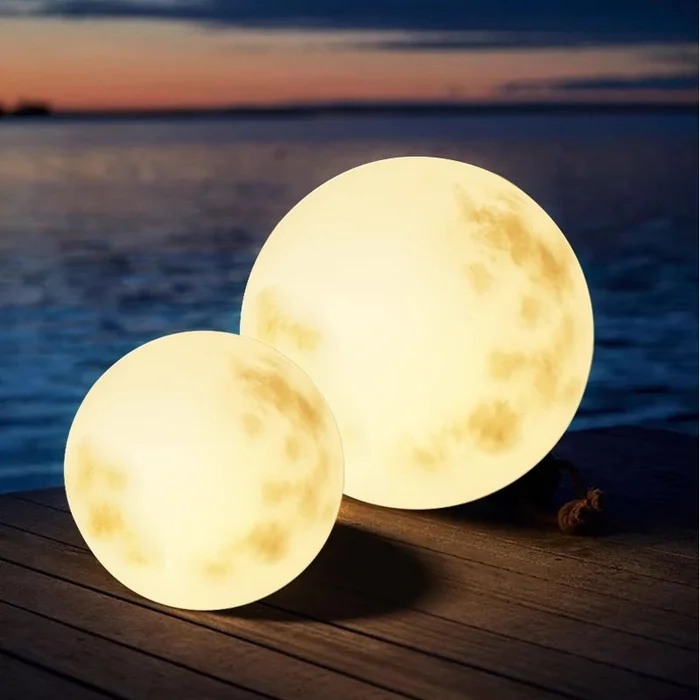 Moonlampe | Wetterfeste Gartenlampe mit LED Beleuchtung