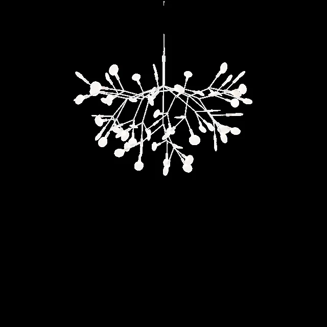 Moooi Heracleum III Pendelleuchte Groß Weiß