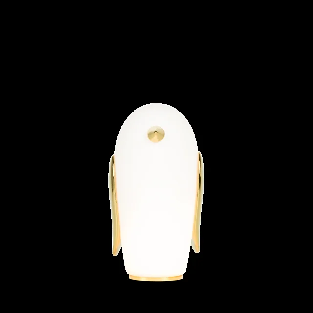 Moooi Pet Light Noot Noot Tischlampe Matt Weiß/ Gold