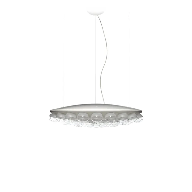 Moooi Prop Light Round Pendelleuchte Single Weiß