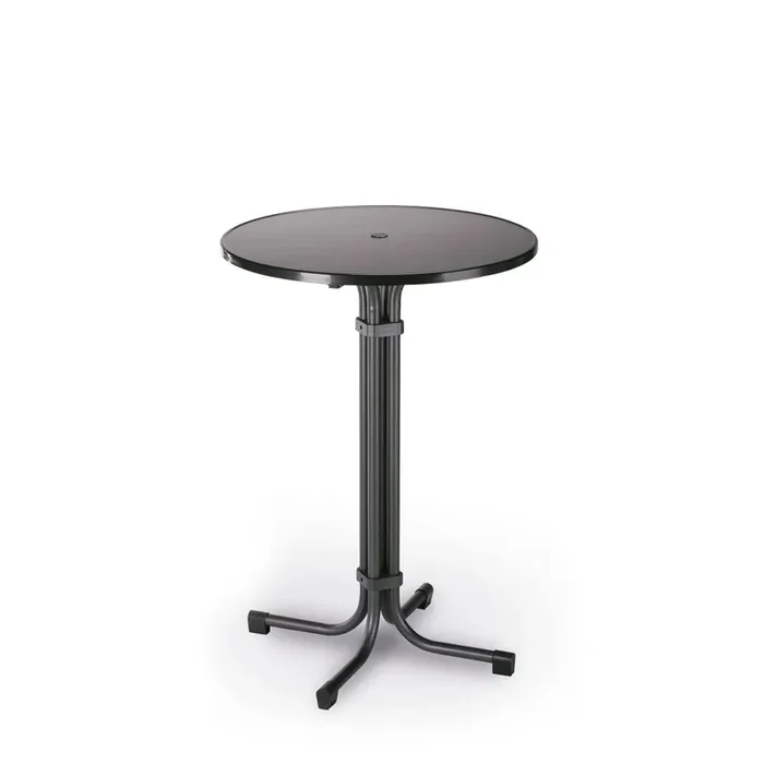 Multiflex – Stehtisch rund 80 cm in Anthrazit