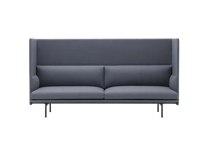 Muuto Outline 3-Sitzer Sofa mit hoher Rückenlehne Entworfen von Anderssen & Voll
