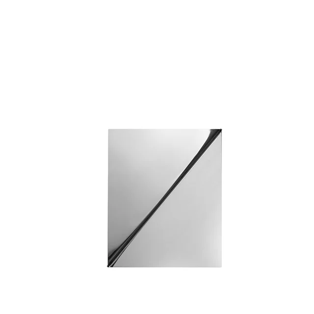 Muuto Spiegel 30×25 Polierter Stahl