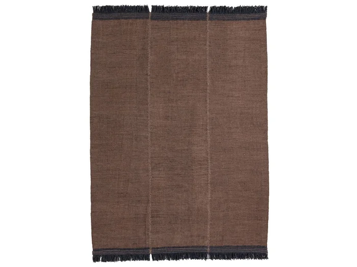 Nanimarquina Mia Brown Teppich Entworfen von Nanimarquina