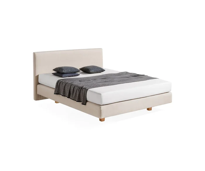 Natur-Polsterbett Sonderedition Vega in Boxspringoptik