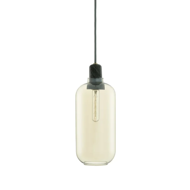 Normann Copenhagen Amp Pendelleuchte Groß Gold/Grün