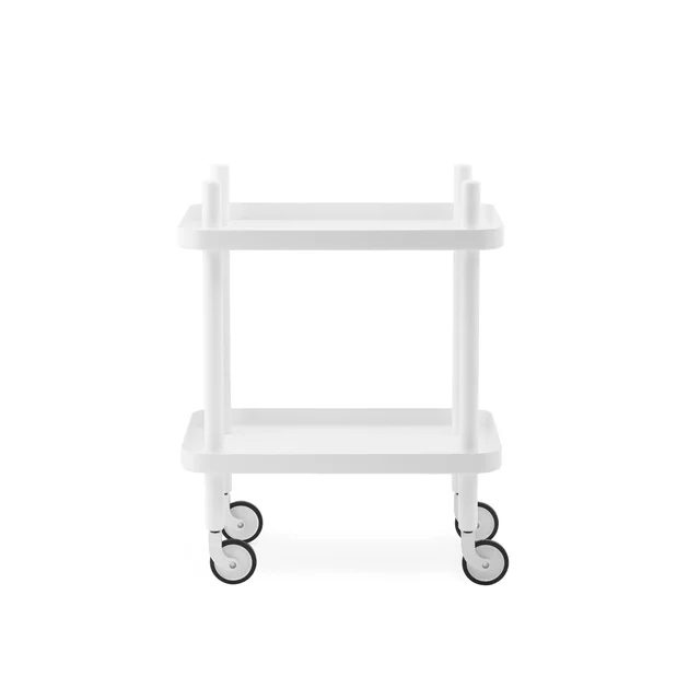 Normann Copenhagen Block Rollwagen Weiß