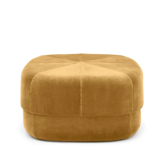Normann Copenhagen Circus Pouf Groß Gelb