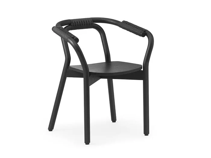 Normann Copenhagen Knot Stuhl Entworfen von Tatsuo Kuroda