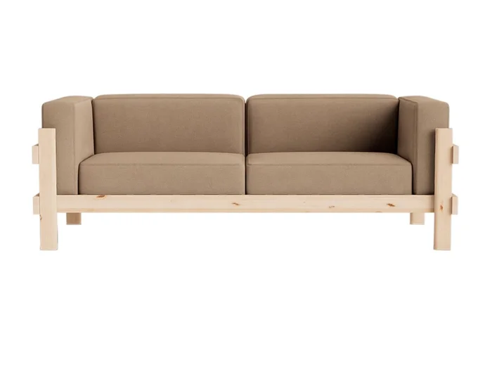 Normann Copenhagen Kube 3-Sitzer Sofa Entworfen von Simon Legald