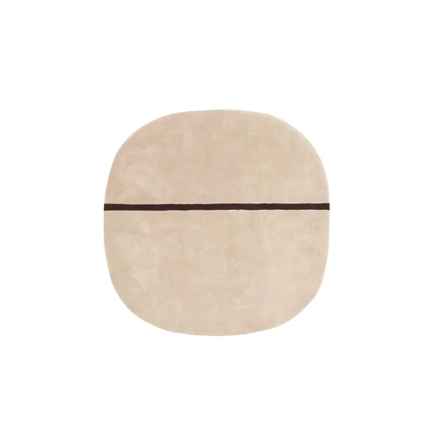 Normann Copenhagen Oona Teppich 140 x 140 cm Rose