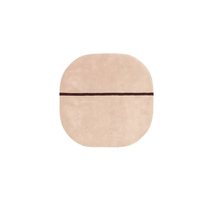 Normann Copenhagen Oona Wollteppich 140X140 cm