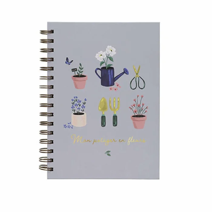 Notizblock nicht sprirale Linie Kiub Esprit Champêtre