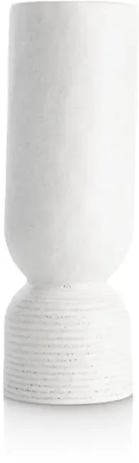 Nova Vase H30,5cm – Weiss