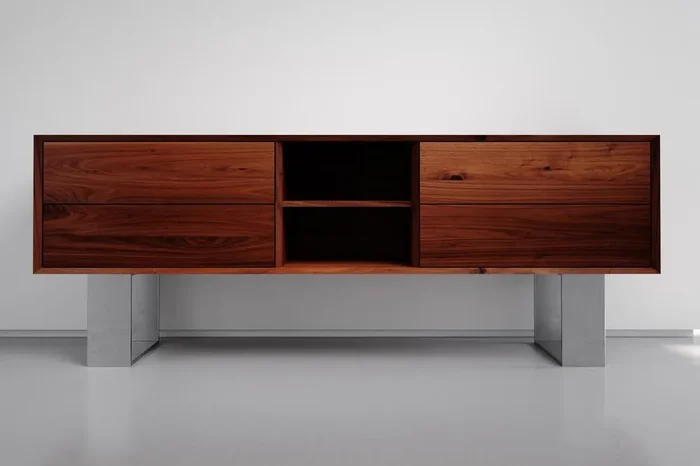 Nussbaum Sideboard Maßanfertigung X-Line