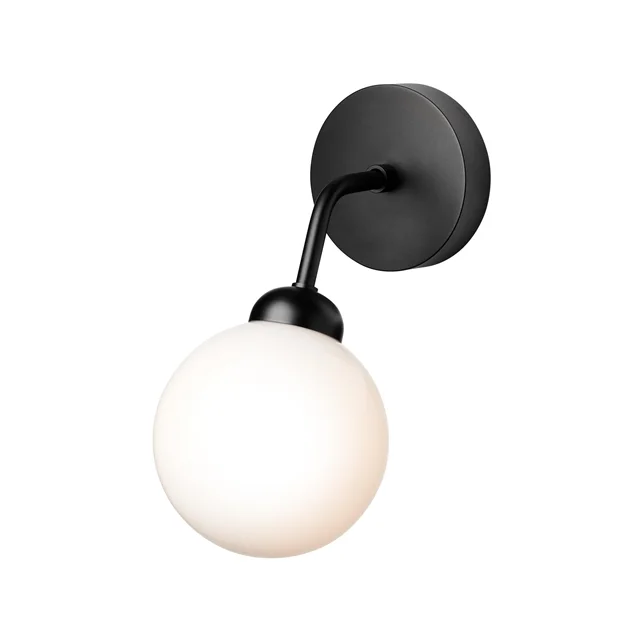 Nuura Schwarz Wandlampe Satin