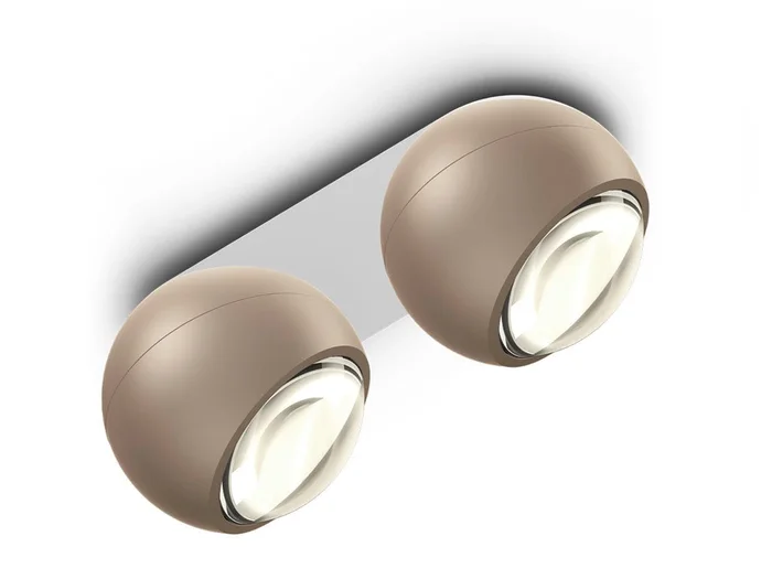 Occhio Io Giro Doppio Deckenleuchte – Weiß