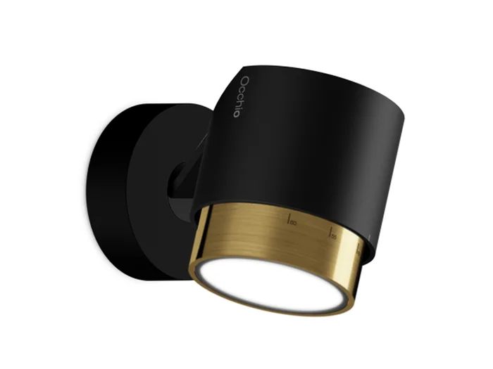 Occhio Lui Pico Wandleuchte – Schwarz