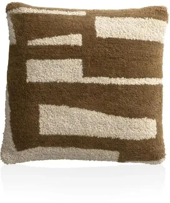 Olivia Kissen 50x50cm – Braun