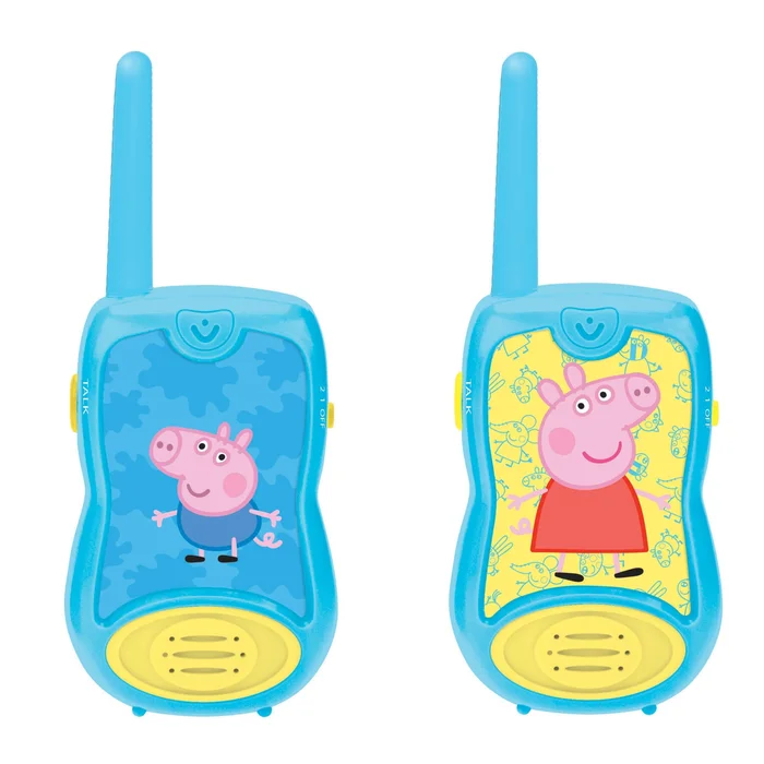 Outdoor-Spiele Walkie Talkies Peppa Pig Reichweite bis zu 120m Lexibook [Größe 6,8×4,4×16,3 cm]