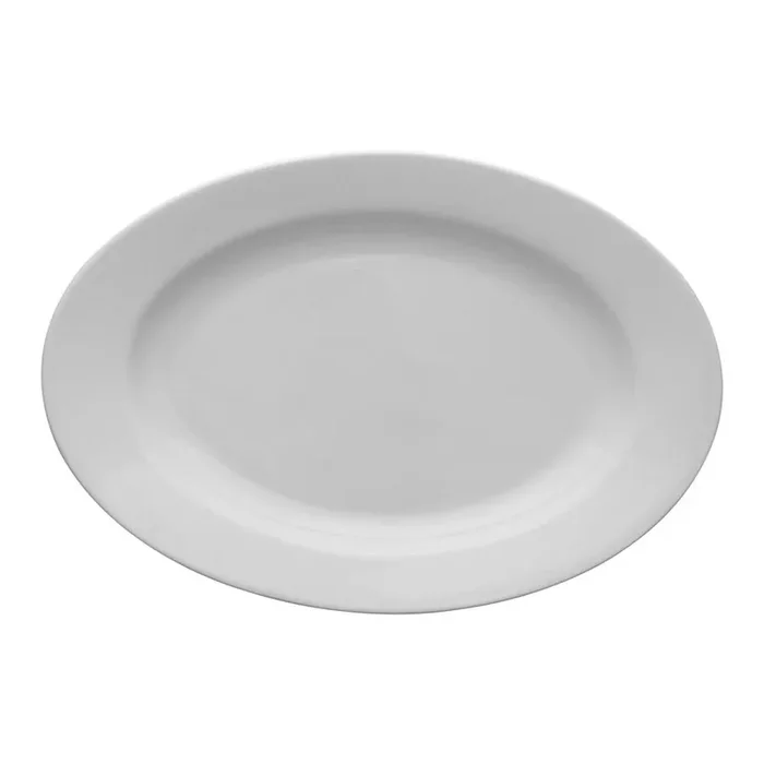 Ovale Servierplatte, Porzellanserie Kaszub/Hel 280×195 mm